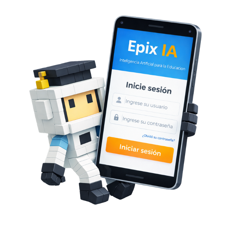 Astronauta mostrando Epix IA